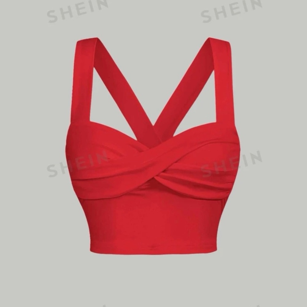 SHEIN MOD Crisscross Cami Top